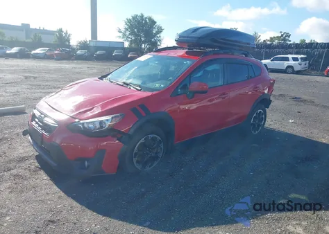 2021 Subaru Crosstrek Premium из США, поврежденный, VIN JF2GTAPC3M8302077